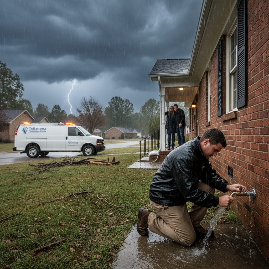 Emergency Plumbing Services: What Tullahoma Homeowners Need to Know for Storm Preparedness